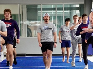 Chuck P. action photo