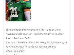 Samson Anguay action photo