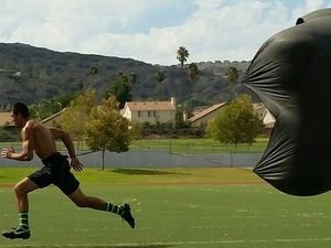 Cary Reese action photo