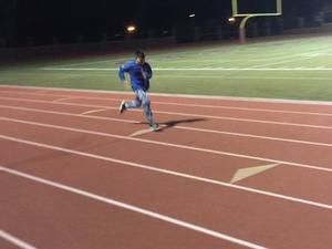 Allen L. action photo