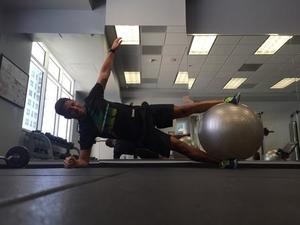 Luciano R. action photo