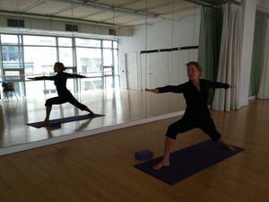 Mary B. action photo