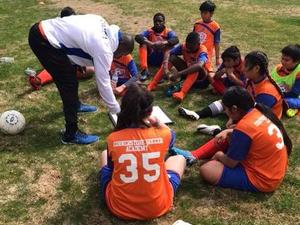 Coach Tornubari Nyonebue action photo