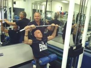 Jeffrey U. action photo