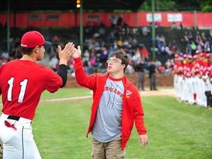 Louis Mele action photo