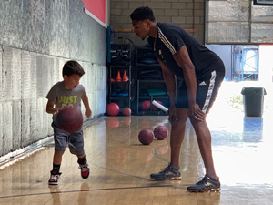 Josh Johnson action photo