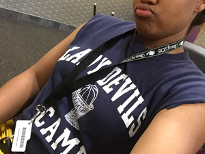 Deborah T. action photo