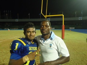 Deante B. action photo