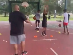 Mike C. action photo