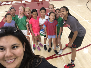 Andrea H. action photo