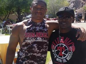 Everett W. action photo