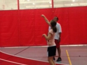 Domenic D. action photo