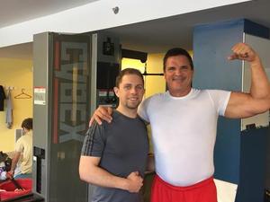 Andrew H. action photo