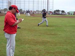 Ernie R. action photo