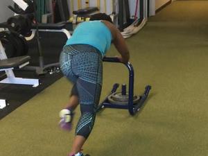 Allen L. action photo