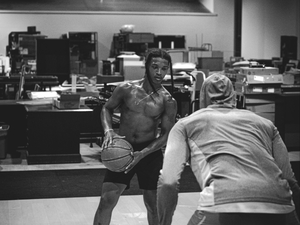 Kaleb L. action photo