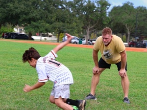 Glenn S. action photo