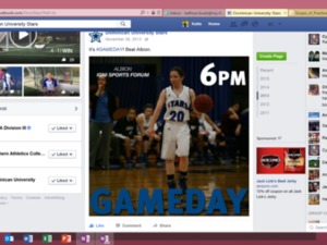 Katie B. action photo