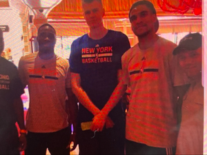 Ralph Sanders action photo