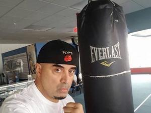 Coach Tony Hloros action photo