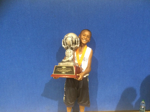 Deundrae P. action photo