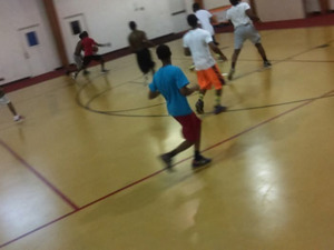 Mike C. action photo