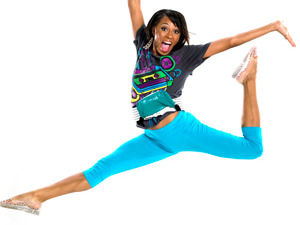 Tiffani G. action photo