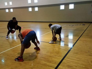 Coach Omar L. action photo