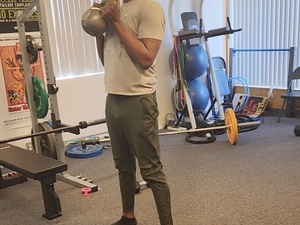 Darrell F. action photo