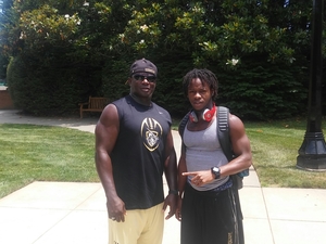 Johnie A. action photo