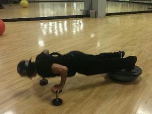 Mickey M. action photo