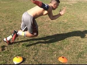 Tanner Schultz action photo