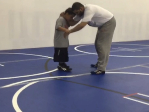 Omar F. action photo