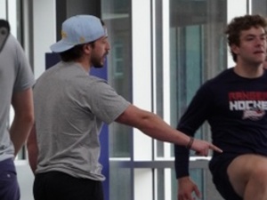 Chuck P. action photo