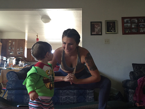 Veronica G. action photo