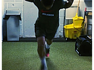 Allen L. action photo