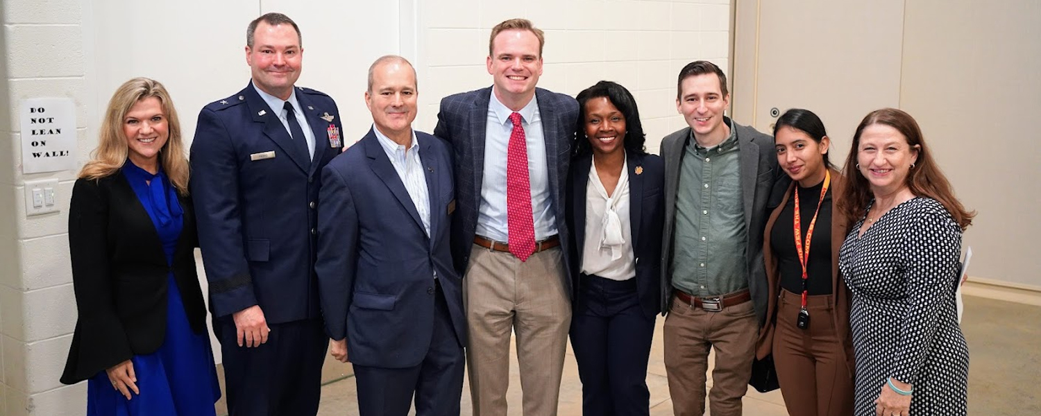 speakers and legislative delegates at the 2025 Dobbins Stakeholder meeting