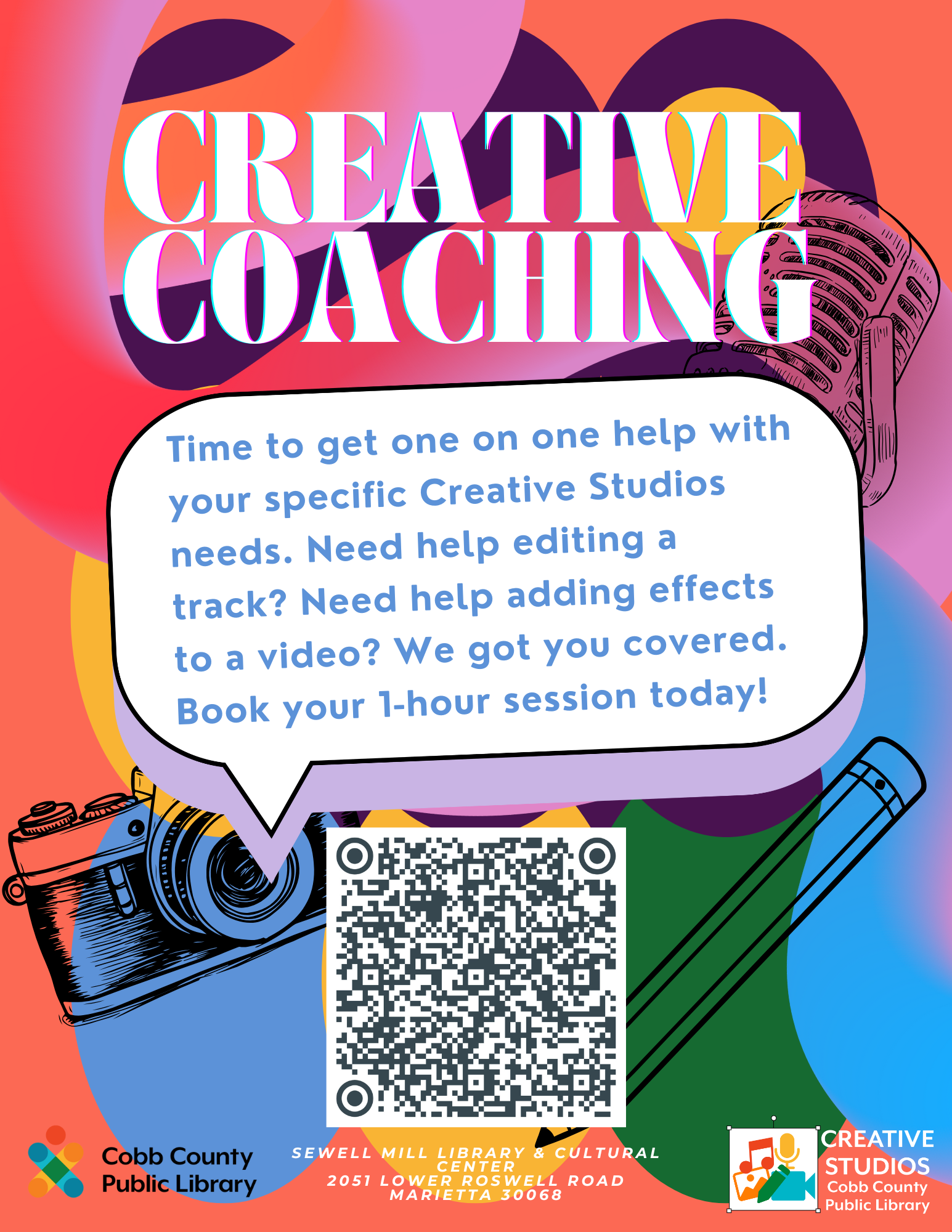 Creative Studios: Creative Coachings Flyer 2025