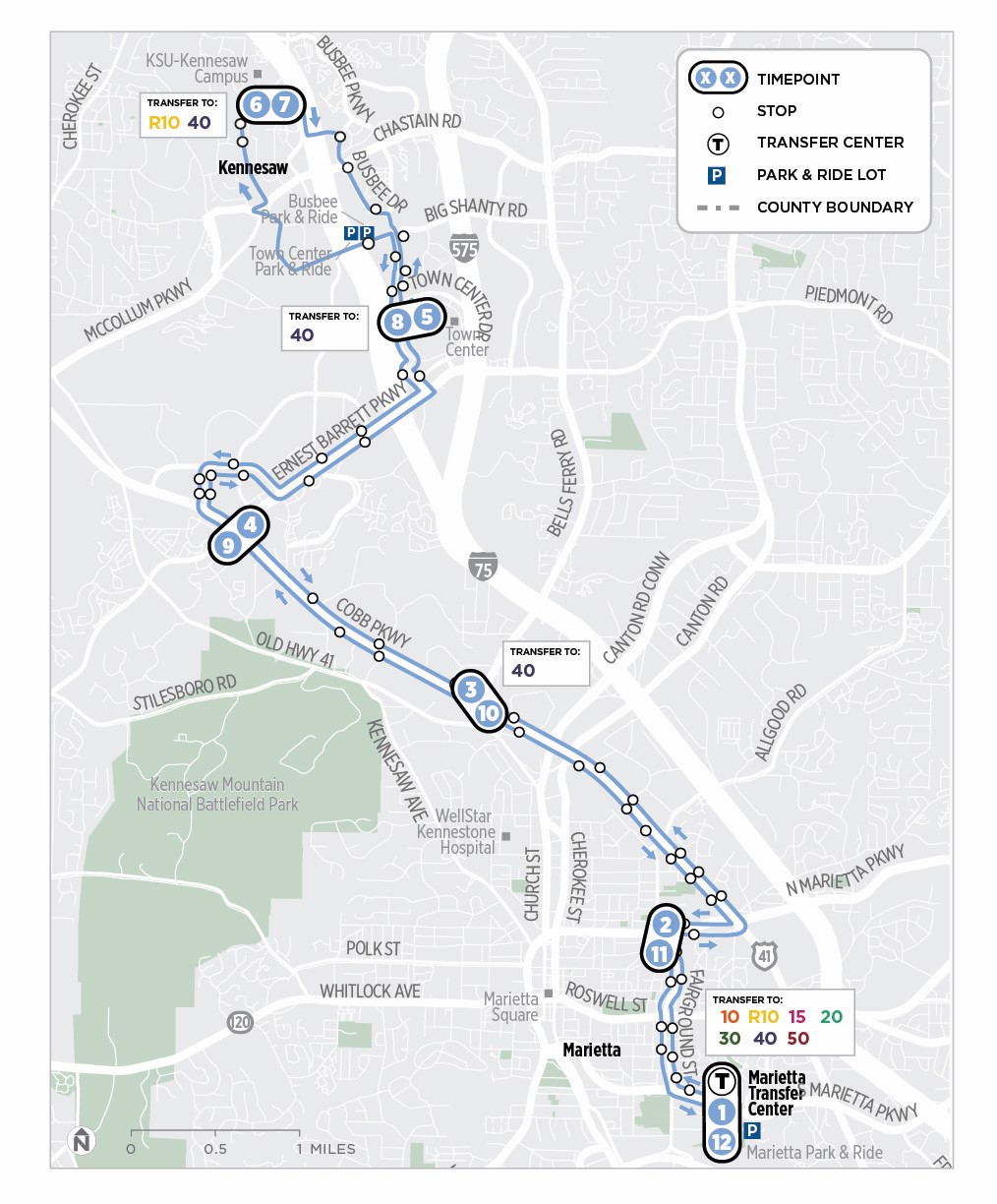 Route 45 map - September 2025 update