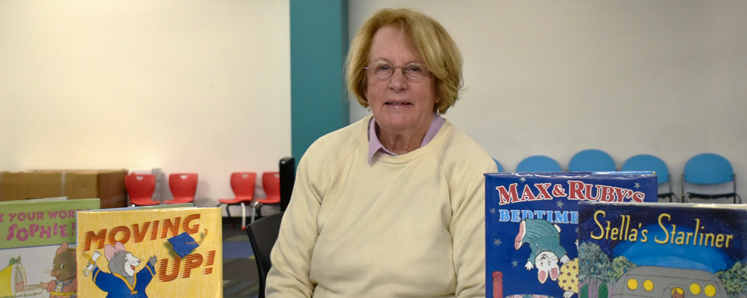 picture of author at switzer library