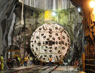 South Cobb Tunnel Boring Machine