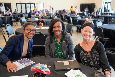 Cobb County Chairwoman Lisa Cupid attends the Sustainability Forum & Expo 2025