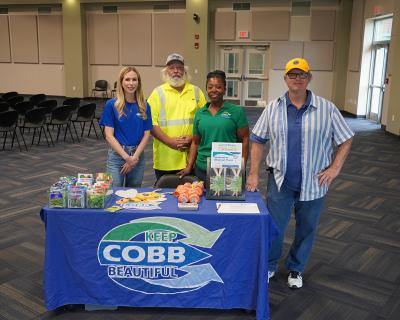 Keep Cobb Beautiful at the Georgia National Guard Earth Day Event