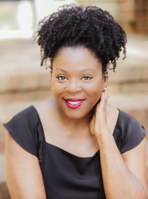 headshot photo of author Karen Strong