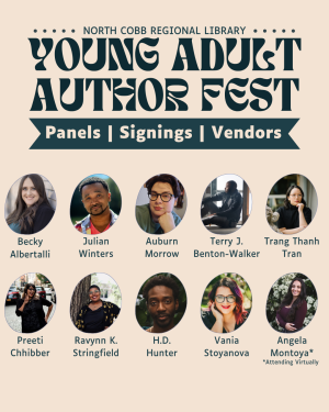 a collection of author headshots