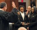 picture of swearing in of tahnicia phillips