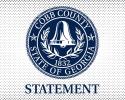 official "statement" graphic with Cobb seal