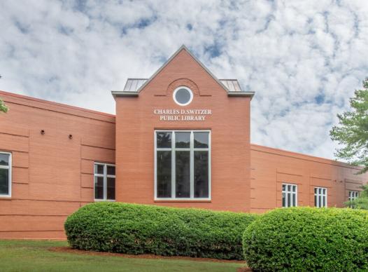 exterior shot of Switzer Library