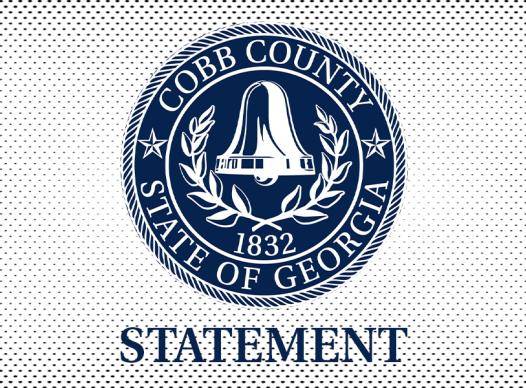 official "statement" graphic with Cobb seal