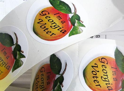 Georgia Voter Stickers